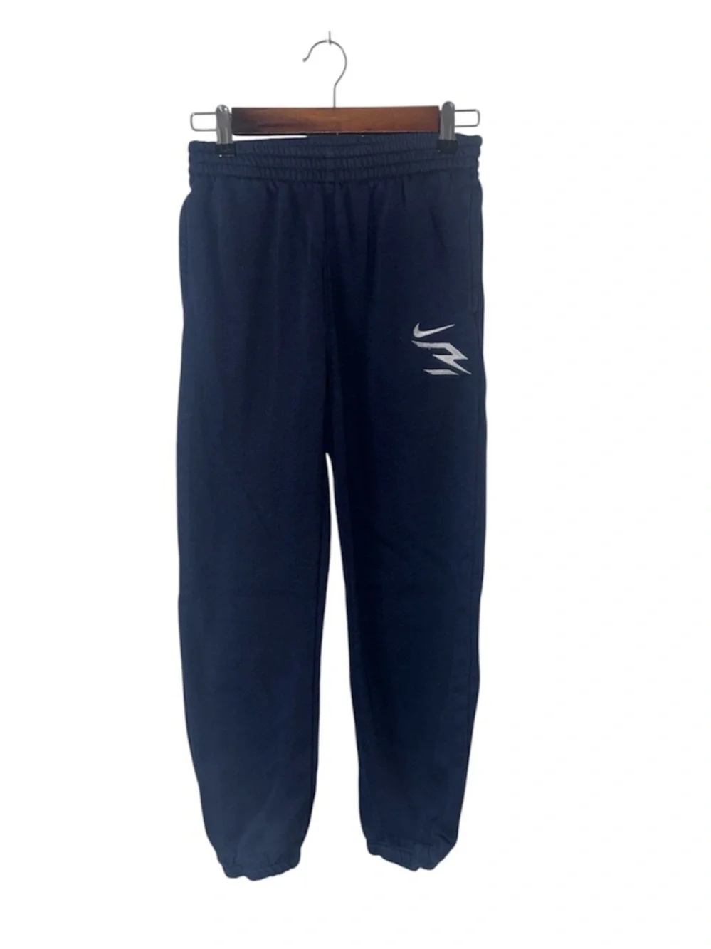 Nike 3Brand Russell Wilson Navy Blue Jogger Sweatpants Pants Boys Size Large 12
